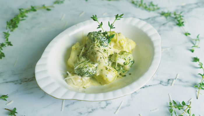 블루치즈 크림 뇨끼 만들기