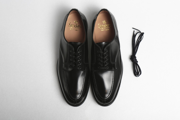 SANDERS B.G.S APRON DERBY GB8 150周年 SANDERS Mlitary Apron Derby