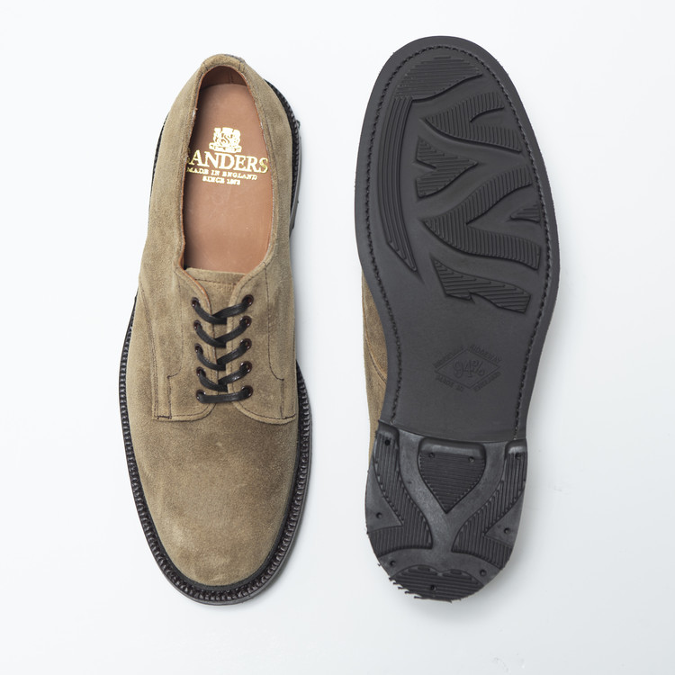 美品sanders plain toe SANDERS Plain Toe Shoe Tan