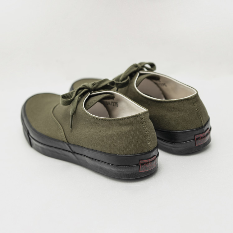 WAKOUWA Deck Shoes Low Olive