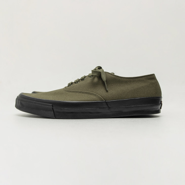 靴 ANATOMICA WAKOUWA DECK SHOES LOW OLIVE WAKOUWA Deck Shoes Low Olive