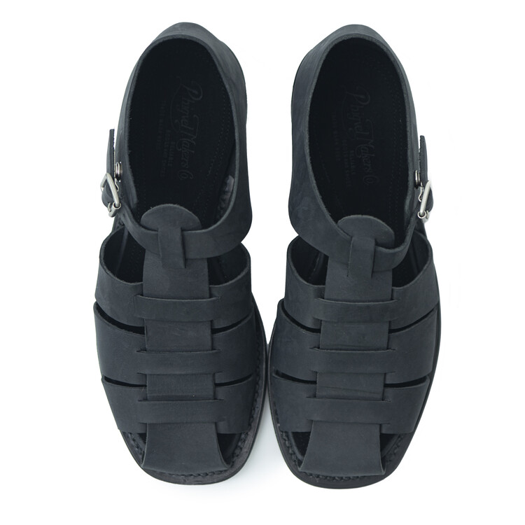 GURKHA SANDAL / BLACK | PHIGVEL(フィグベル) | SHOES