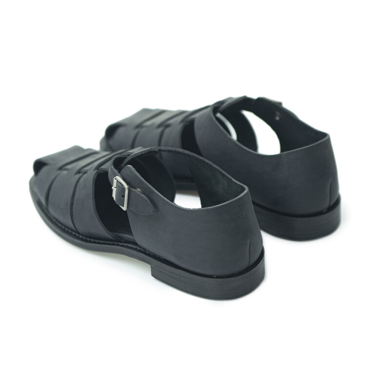 PHIGVEL Gurkha Sandal Black