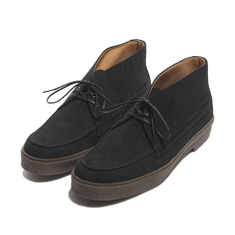 PHIGVEL Field Moccasin Boots Black