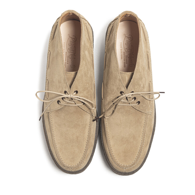 PHIGVEL Field Moccasin Boots Beige