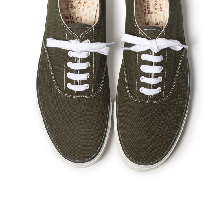 WAKOUWA Deck Shoes Low Pine Green