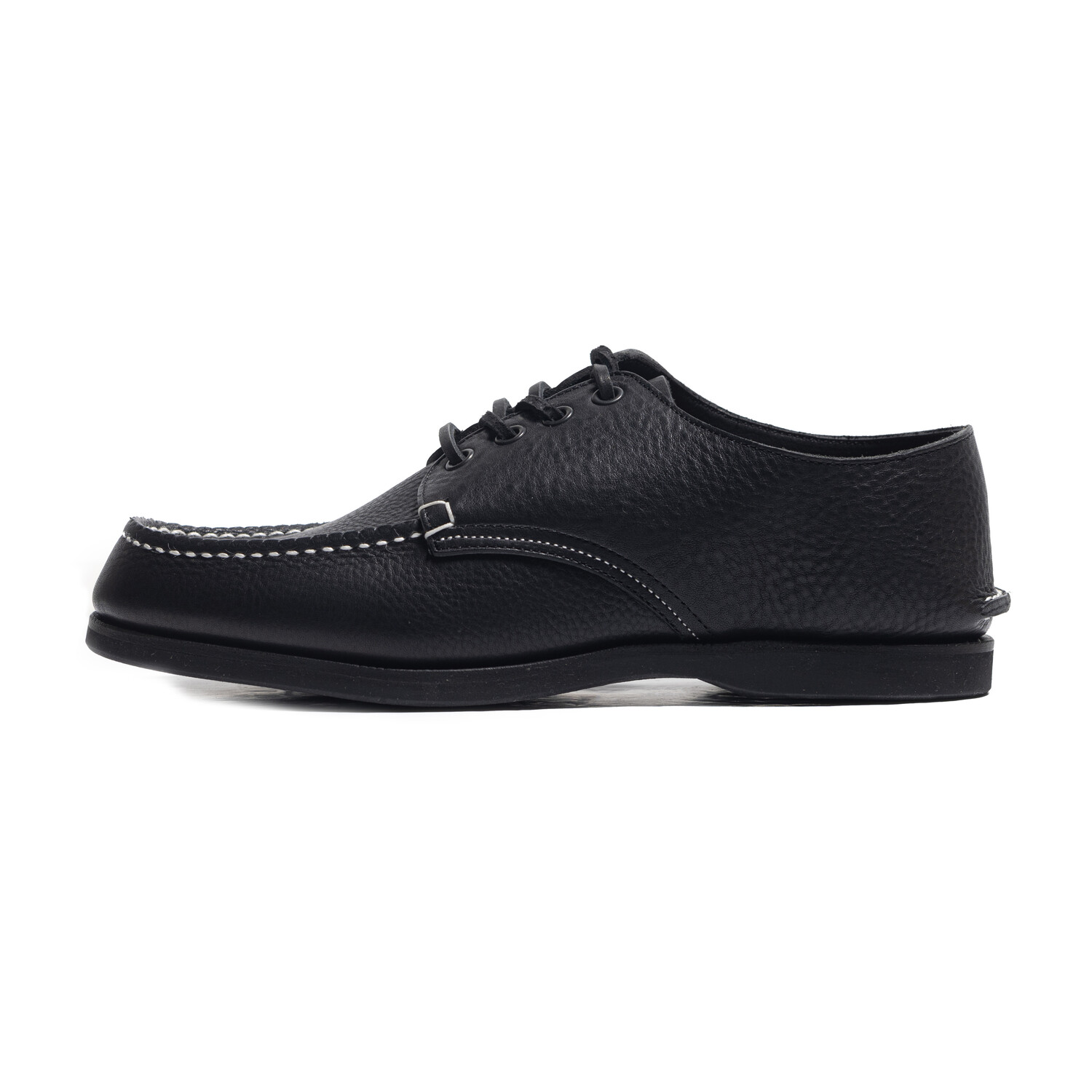 PHIGVEL Field Moccasin Shoes Black