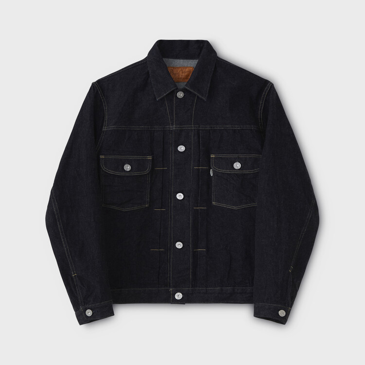 【フィグベル】デニムジャケット PHIGVEL(フィグベル) デニムジャケット インディゴ サイズ 1
