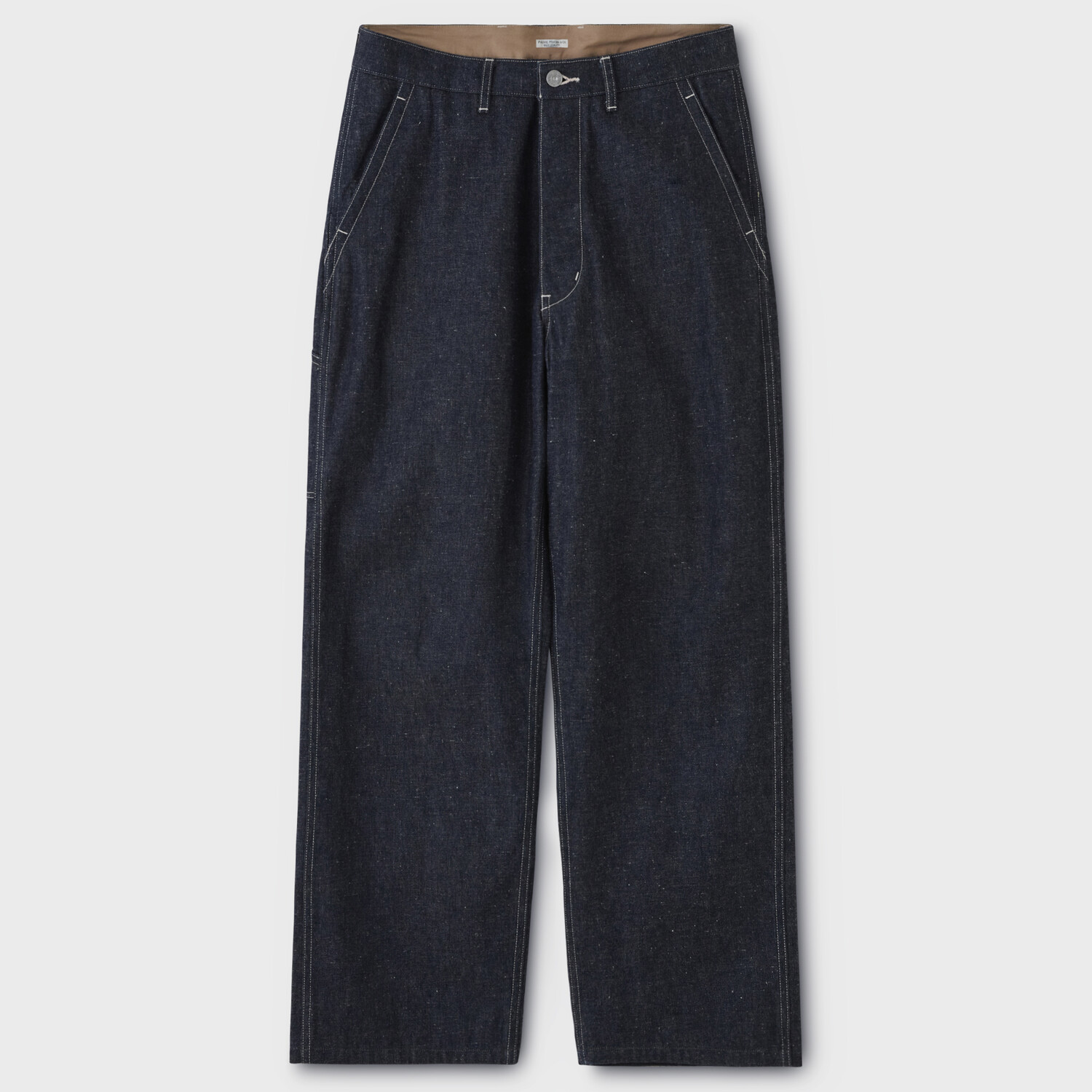 phigvel 別注PAINTER TROUSERS (1) DENIM PAINTER TROUSERS col.White - Sleepy PEOPLE