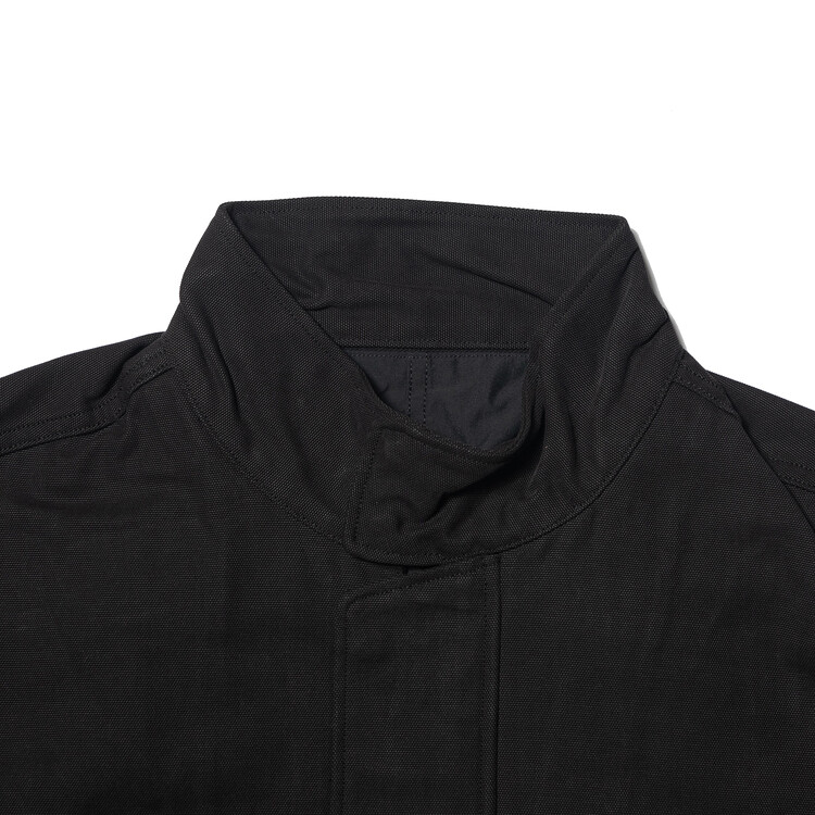 Phigvel Lady White Co. Hooded Sporting Blouson Ink Black