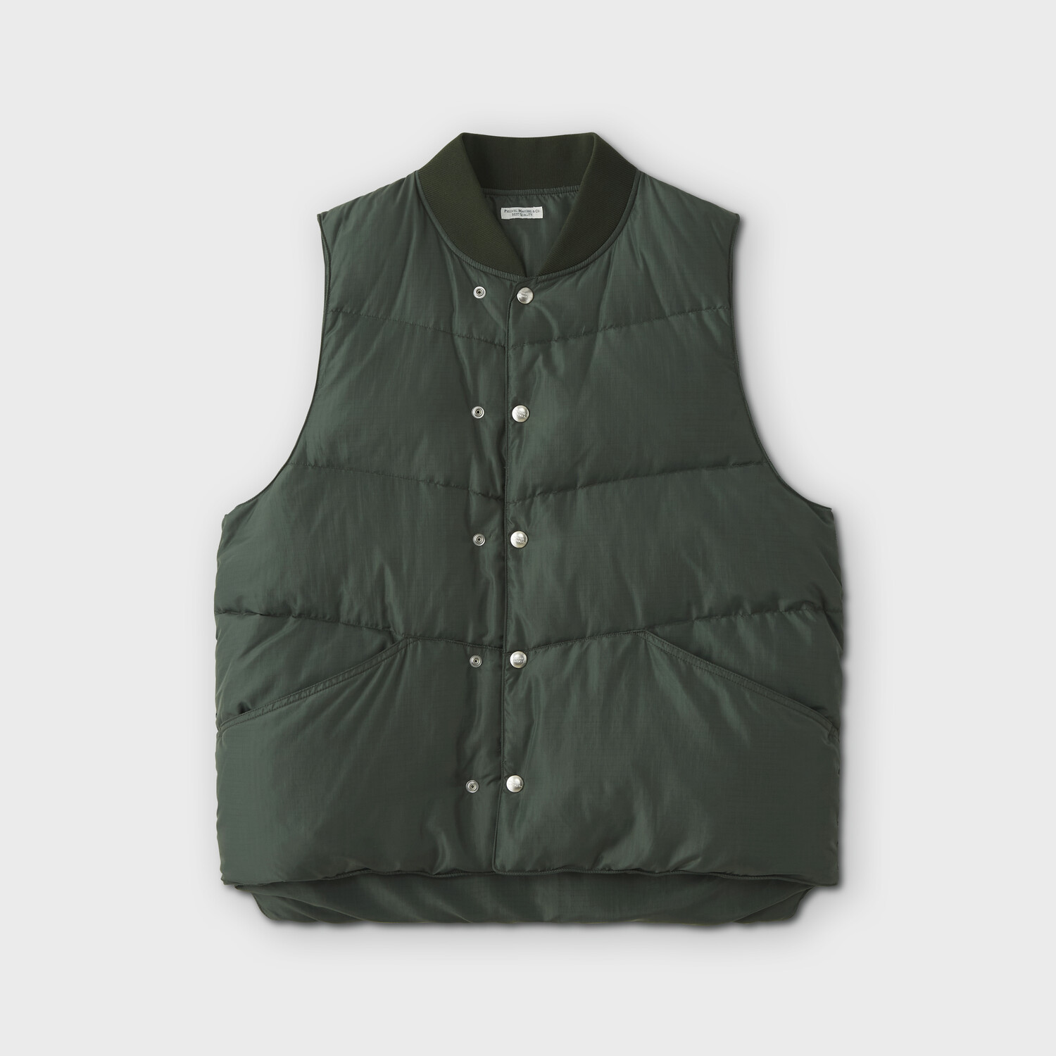 PHIGVEL Mountaineer Down Vest フィグベル PHIGVEL＞MOUNTAINEER DOWN VEST | MAKES ONLINE STORE