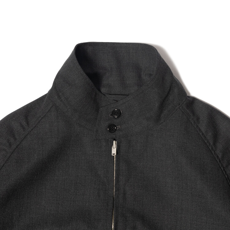 PHIGVEL Hopsack Drizzler Jacket Charcoal