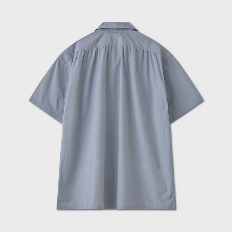 トップス phigvel MADRAS BACK GATHERING SS SHIRT MADRAS BACK GATHERING SS SHIRT (PMAN-SS02) | PHIGVEL