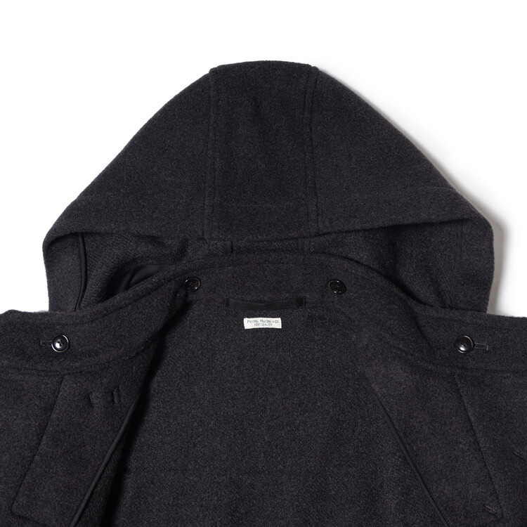 PHIGVEL Naval Duffle Coat Charcoal