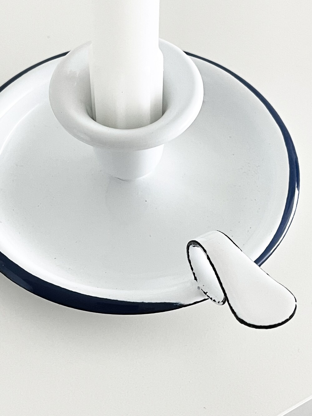 Enamel Candle Holder