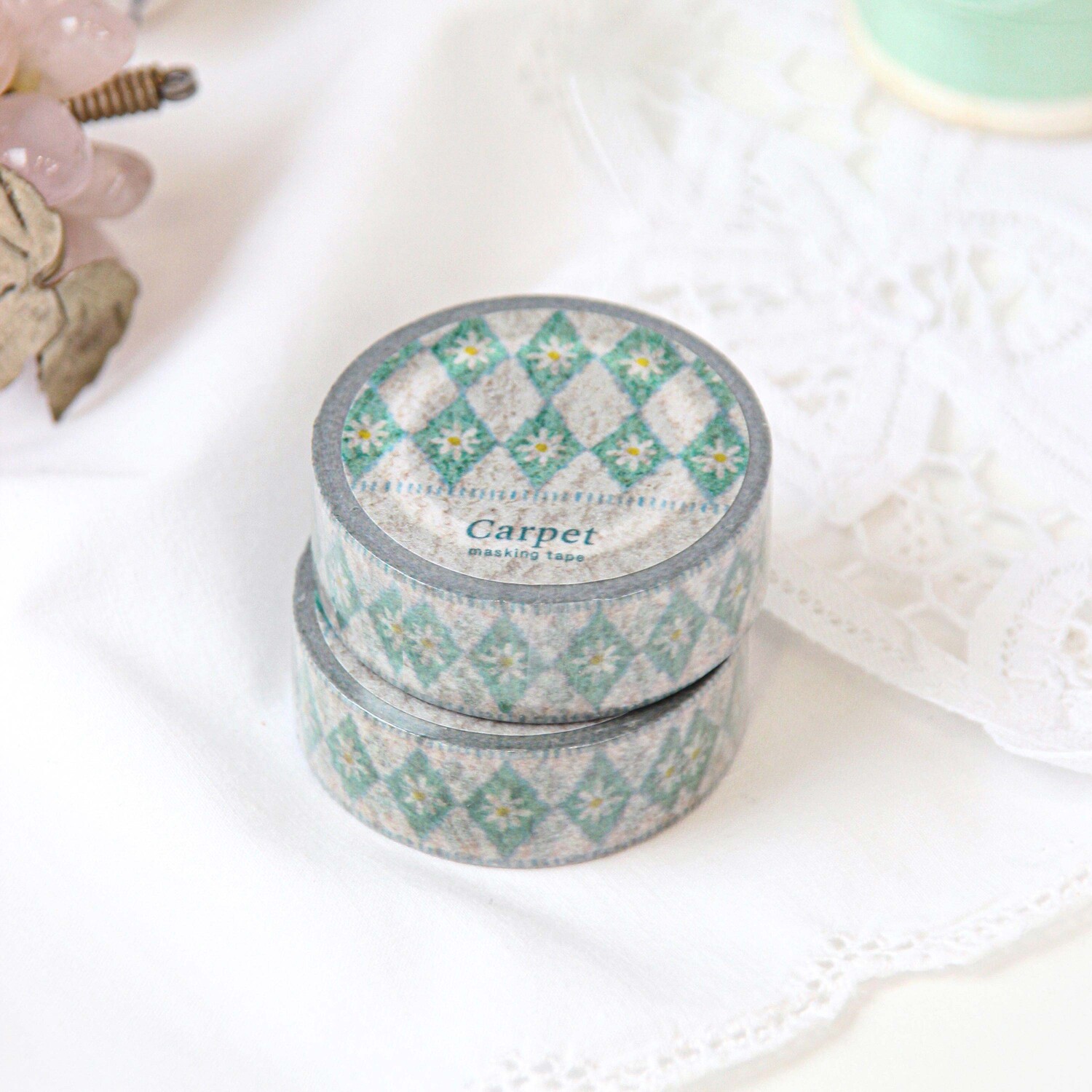 Carpet Masking Tape [Shasta Daisy]