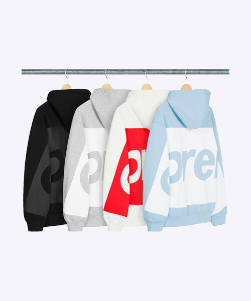 見事な創造力 21SS Supreme Big Logo Hooded Sweatshirt