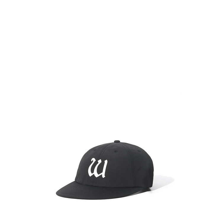 W' LONG BILL CAP (Black)