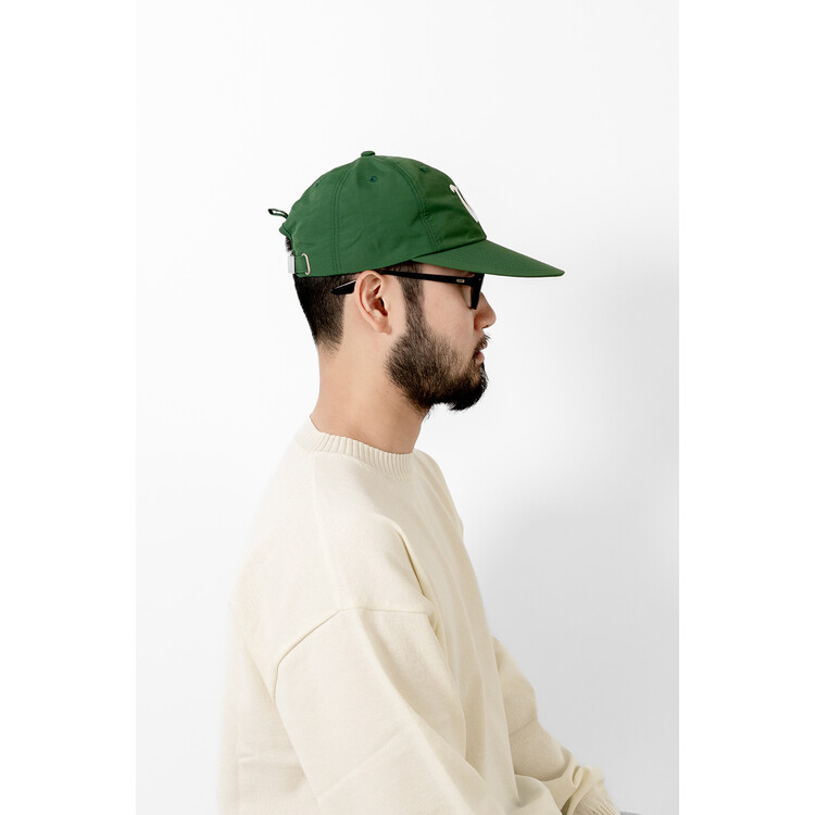 W' LONG BILL CAP (Green)