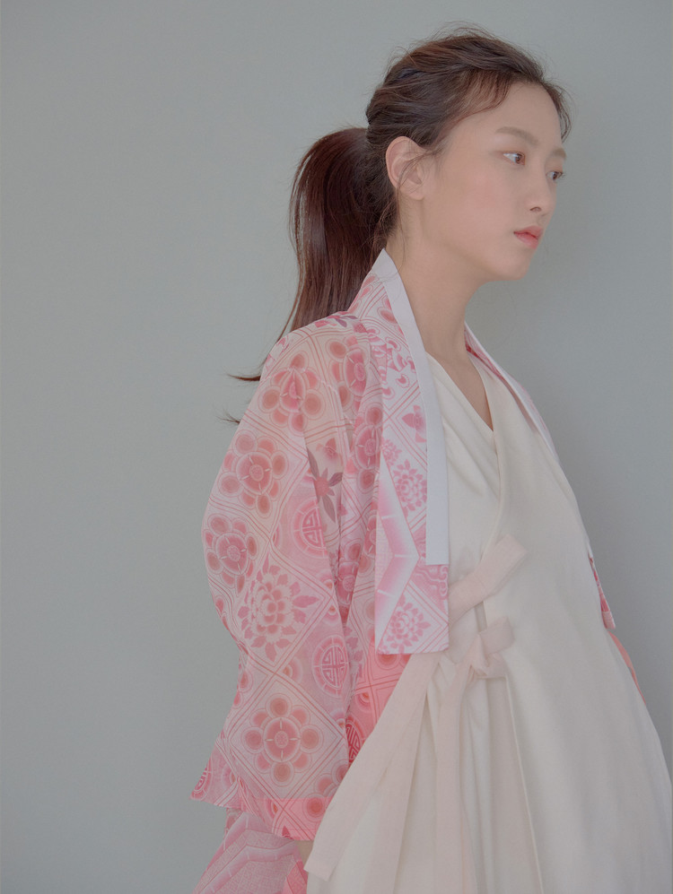 pink flower jacket