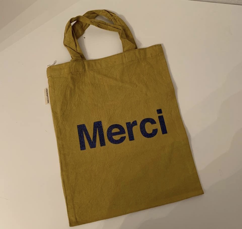 Merci Mini Eco Bag - Limited, 6개월만에 재입고 (10/8 이후 발송)