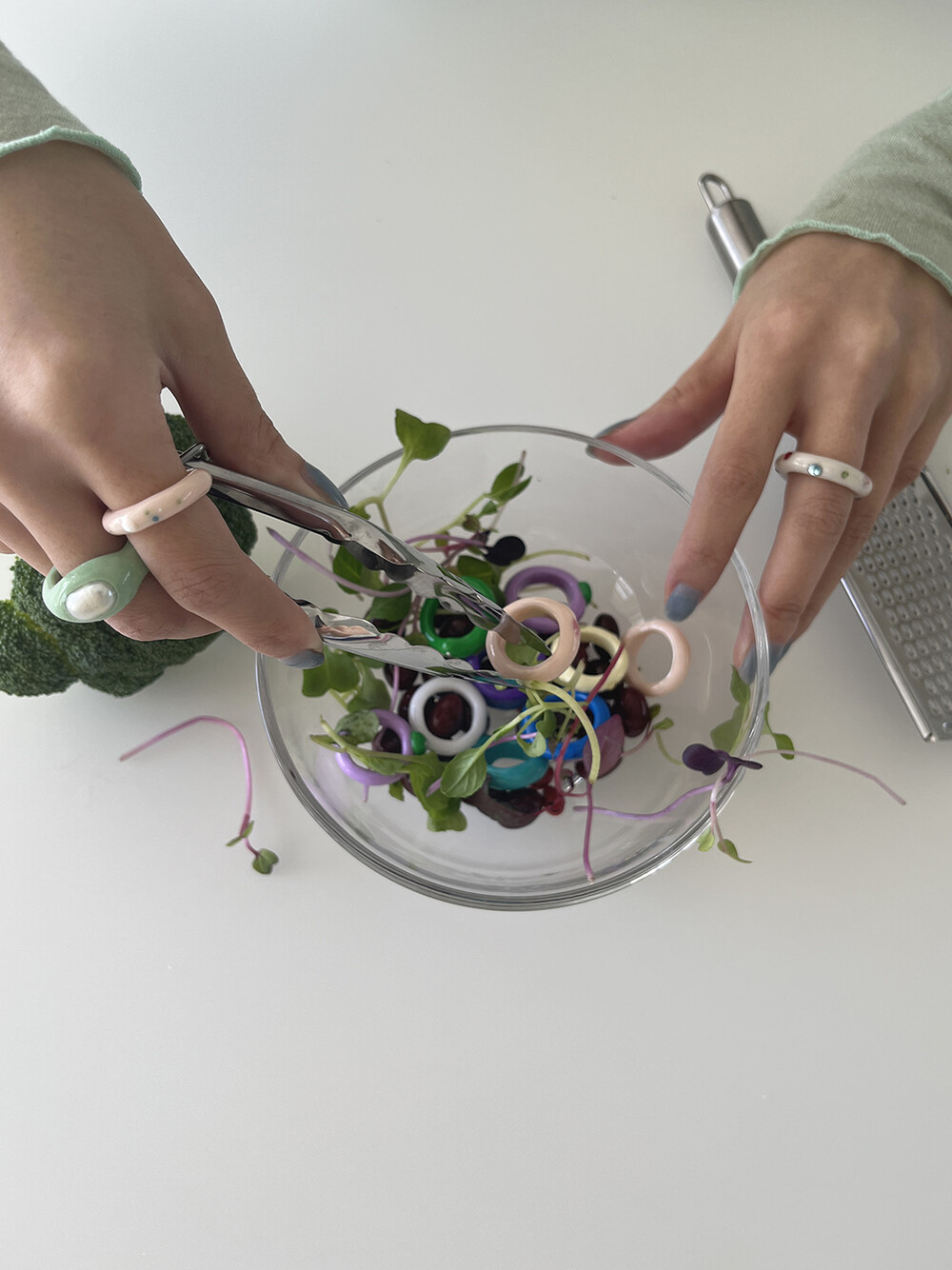 nff Oyster Pearl Ring