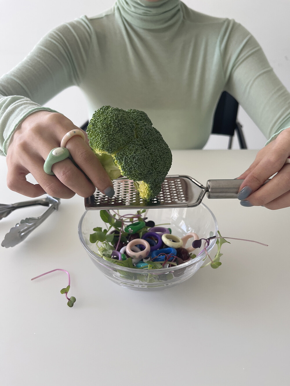 nff Oyster Pearl Ring