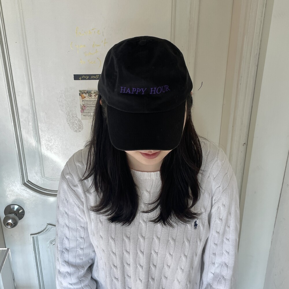 HOHO COCO Baseball Cap Happy Hour