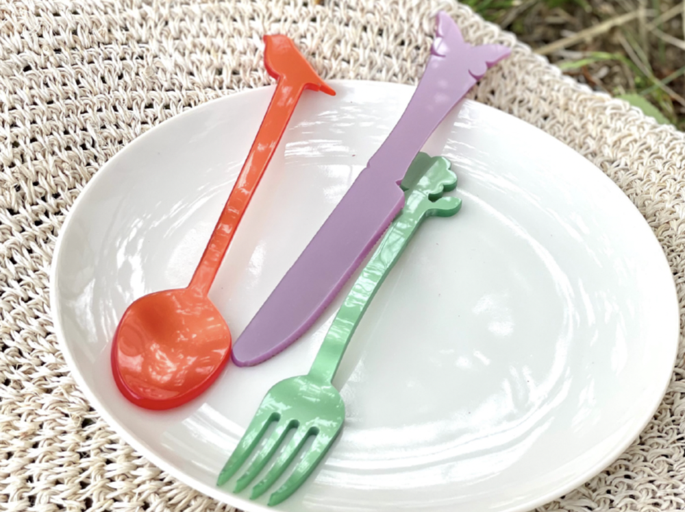Sabre Paris, "Old Fashioned" Salad Set | 11 Colors - AKAR Design