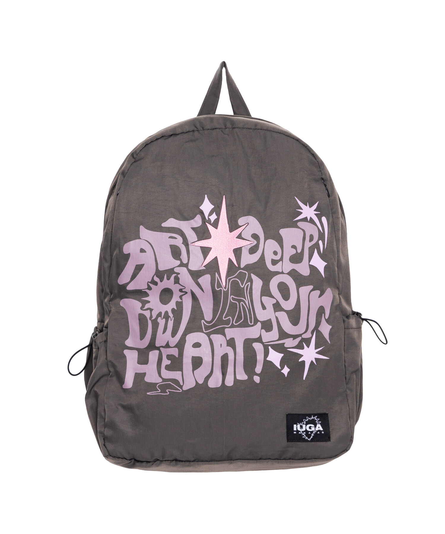 バックパック・リュック IUGAMAKARAS Printed Hidden Pocket Backpack Green IUG24B04GN Printed Hidden Pocket Backpack (Green) - IUGAMAKARAS | 60