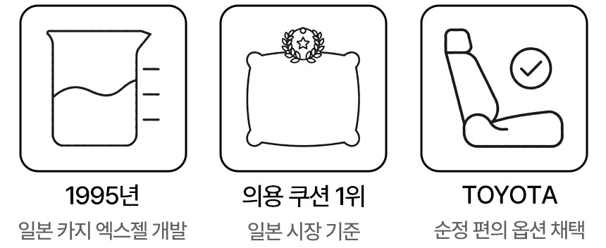 엑스젤 의료용 쿠션