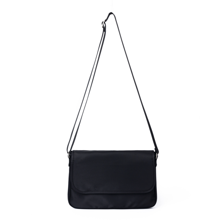 ショルダーバッグ・ポシェット HAHARCHIVE Flap iPad Bag Silver Flap iPad Bag (Black)