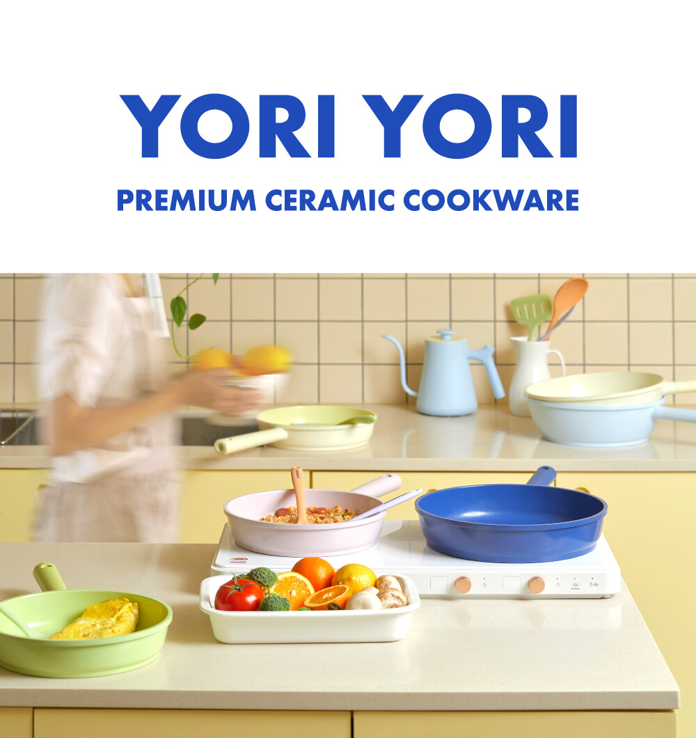 요리요리 2L, 3.1L 파스텔 멜론 그린 프렌치 딥 네이비 프렌치 라벤더 그레이 컬러 / 주방에 생기를 더하는 프리미엄 세라믹 쿡웨어