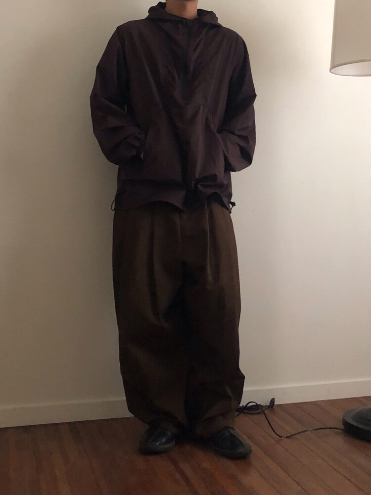 ボトムスその他 [NICEGHOSTCLUB]FFATS CHECK BALLOON LAYERED SKIRT PANTS_CHA FANCY CLUB】DOT NYLON BALLOON SKIRT | OUR BRAND,FANCY CLUB