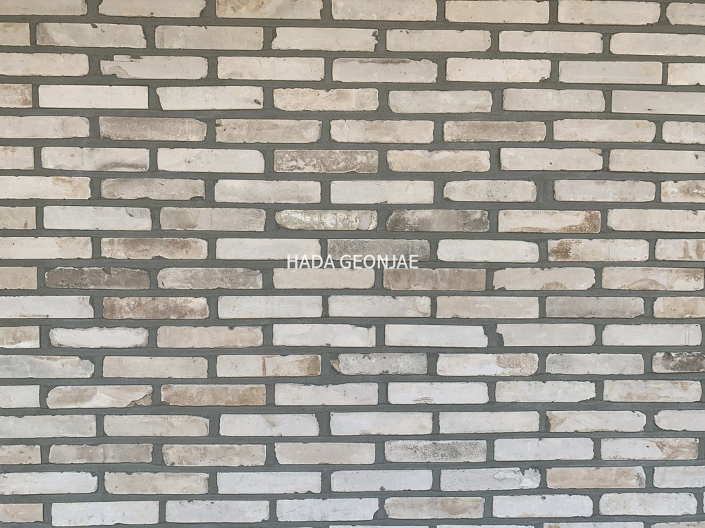 백고벽돌타일 고벽돌타일 240x55x20T / 하다건재 고벽돌