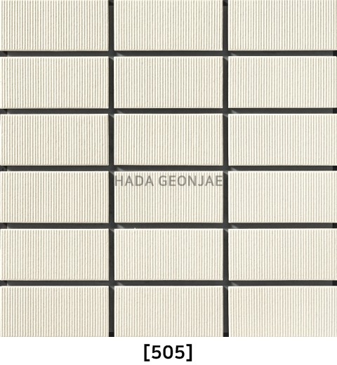 아이코트료와 안센트타일 505번 컬러 / 하다건재 일본타일 ICOT RYOWA 아이콧료와