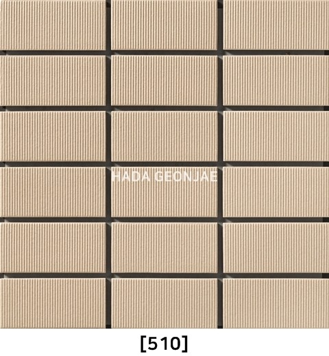 아이코트료와 안센트타일 510번 컬러 / 하다건재 일본타일 ICOT RYOWA 아이콧료와