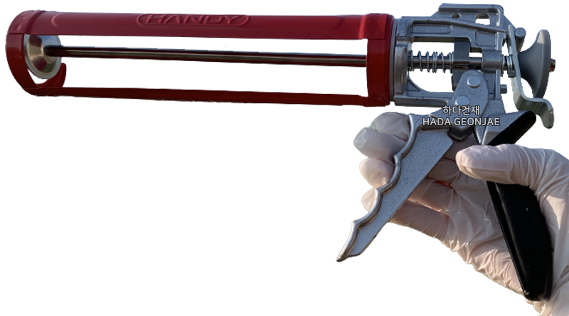 실리콘 카트리지 파워건(레드) / 하다건재