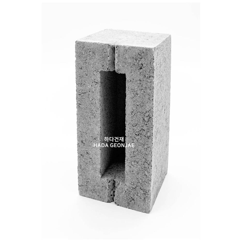 디자인 콘크리트블럭 담장벽돌 Q1-B / 하다건재 큐블럭