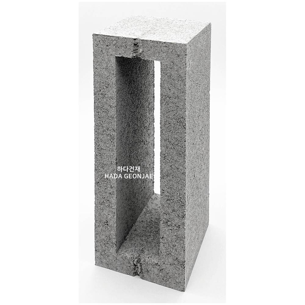 디자인블럭 콘크리트블럭 담장벽돌 Q2 / 하다건재 큐블럭