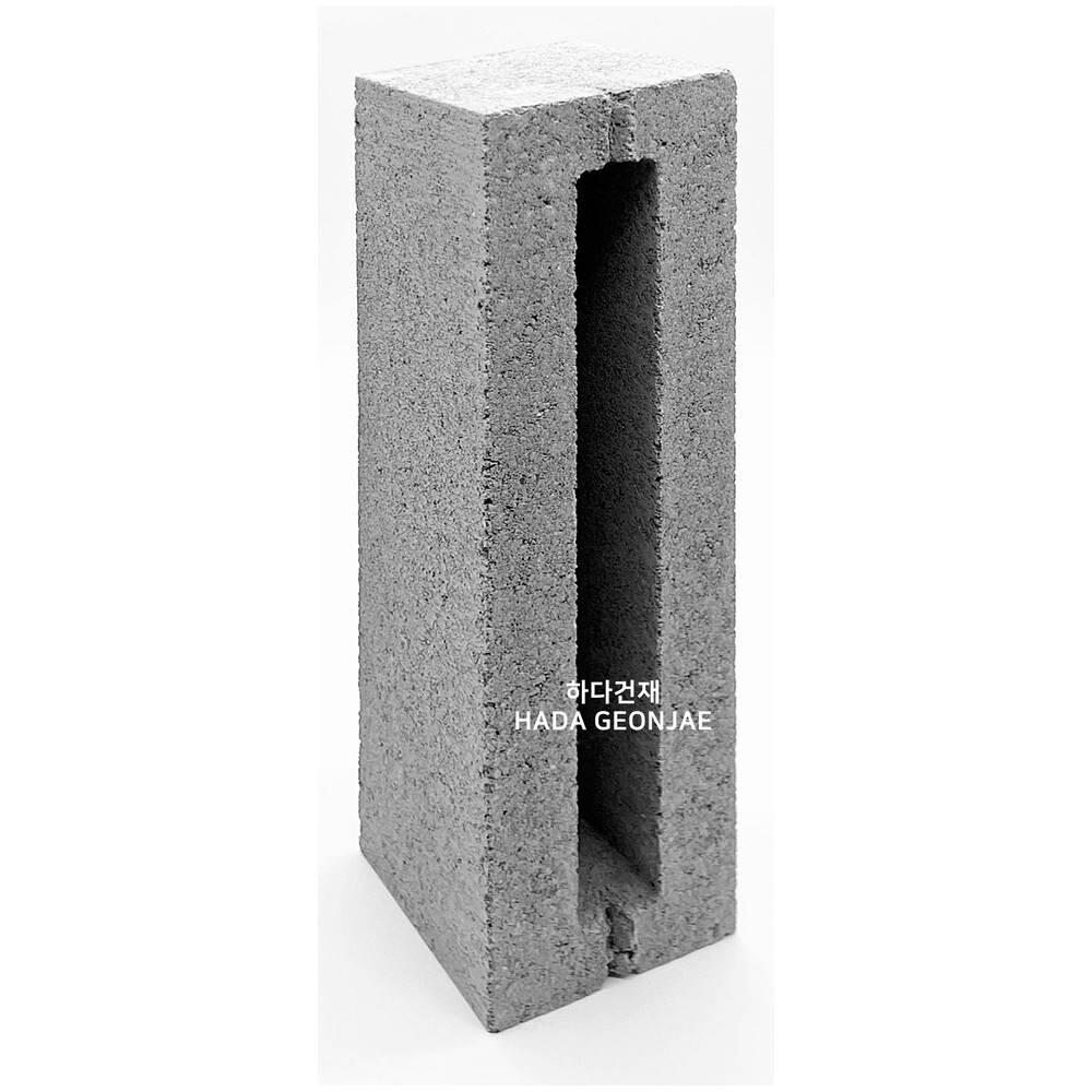 디자인블럭 콘크리트블럭 담장벽돌 Q2-B / 하다건재 큐블럭