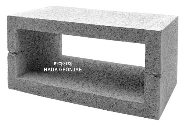 디자인블럭 콘크리트블럭 담장벽돌 Q4 / 하다건재 큐블럭