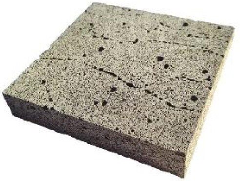 현무암 구들장 500x500x15T / 하다건재 정원석재