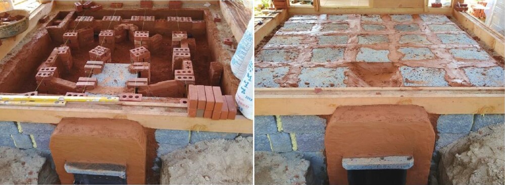 현무암 구들장 500x500x15T / 하다건재 정원석재