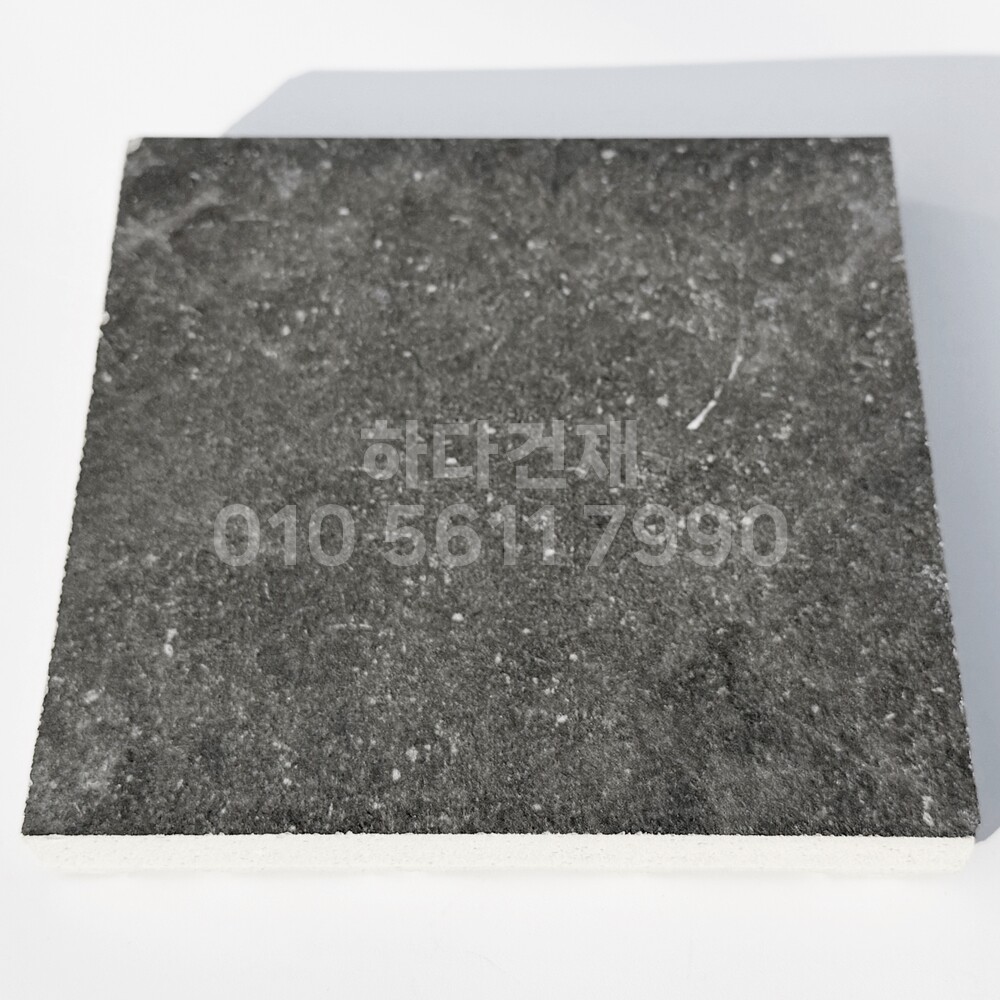 포세린타일 페데스탈타일 스타블랙 시공사례 / 하다건재