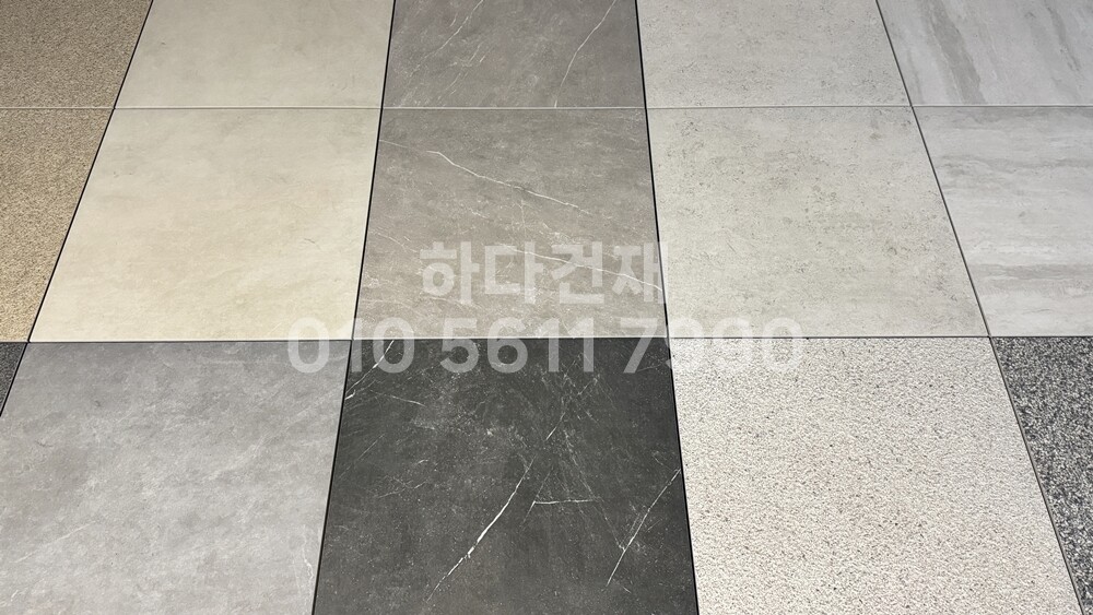 포세린타일 페데스탈시공 / 하다건재