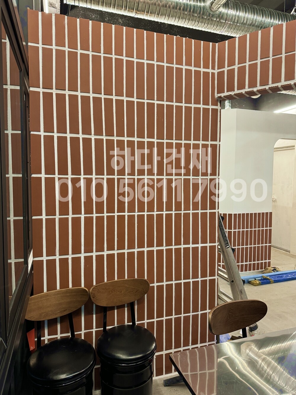 테라코타타일 점토타일 스무스 레드 시공사례 / 하다건재