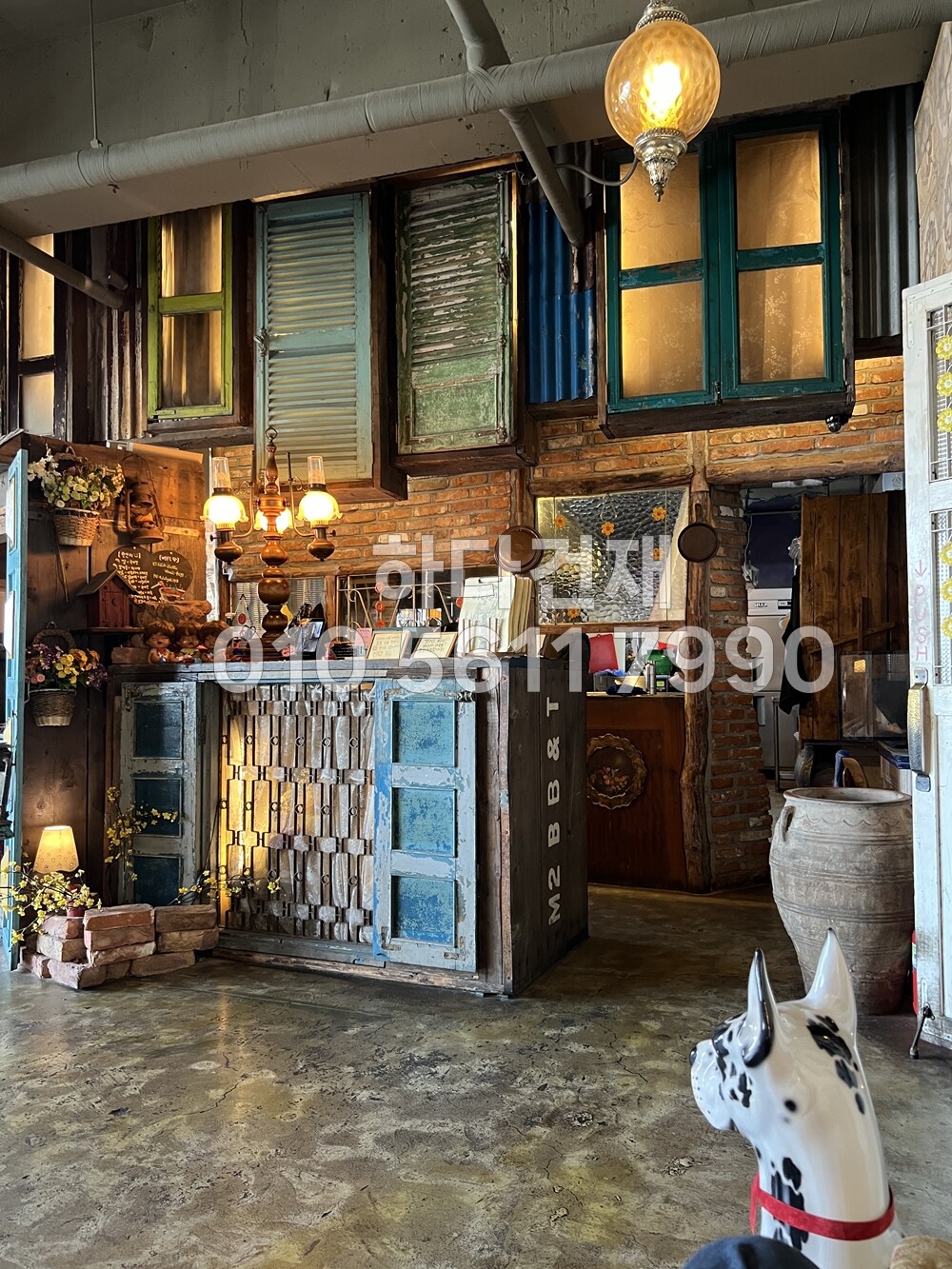 고벽돌타일 적고벽돌타일 240x55x20~22T 홍고벽돌 / 하다건재 시공사례