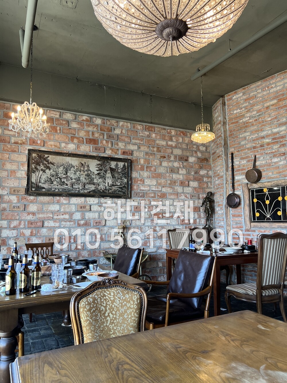 고벽돌타일 적고벽돌타일 240x55x20~22T 홍고벽돌 / 하다건재 시공사례