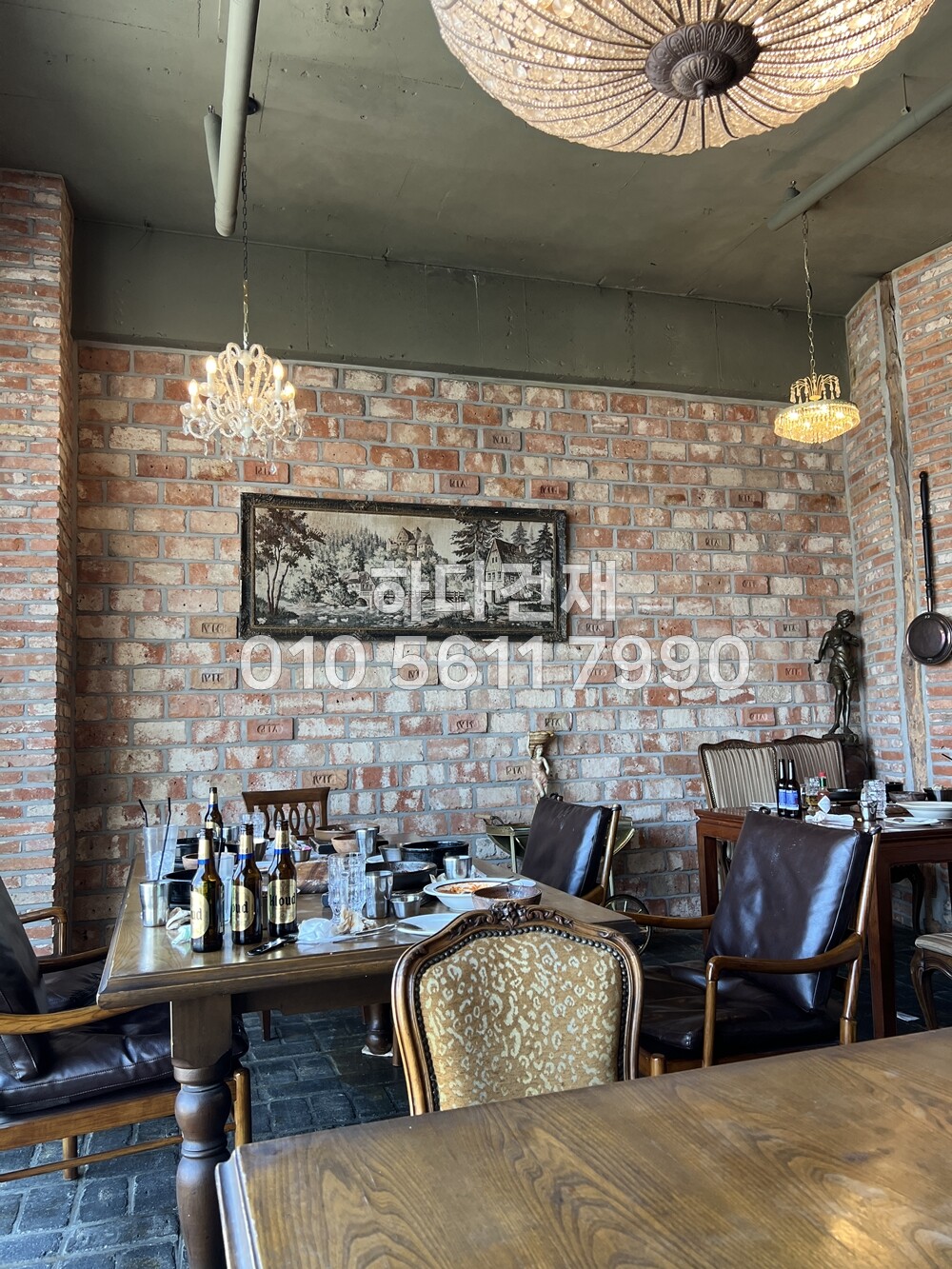 고벽돌 킹타일 240x110x20T 적고벽돌타일 / 하다건재 킹고벽돌타일 시공사례